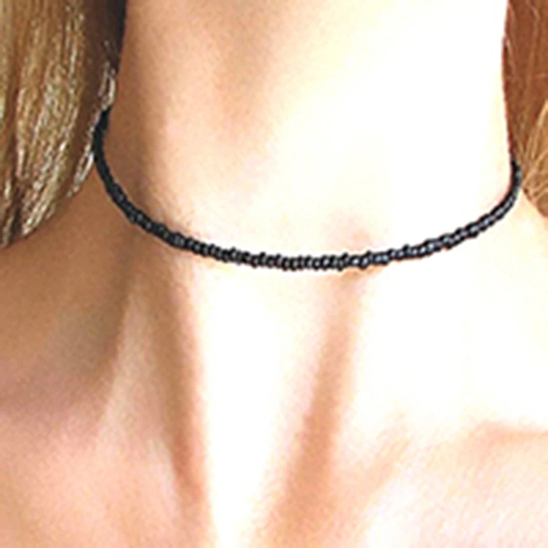 Ожерелье с бусинами оригинального цвета женские модные богемные летние шикарные