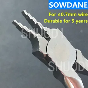 Плоскогубцы для гибки проволоки, лаборатория для формирования проволоки, плоскогубцы из нержавеющей стали, стоматологический инструмент (максимальный диаметр проволоки 0,7 мм)