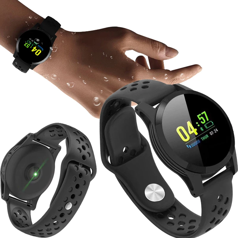 2019 спортивные Смарт часы для мужчин монитор сердечного ритма кровяное давление