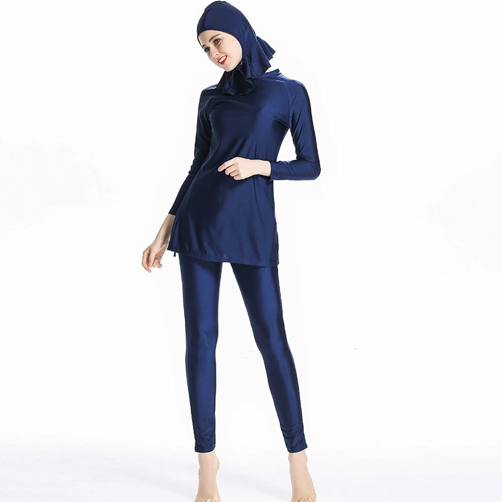 Длинный рукав, Мусульманский купальник Burkinis Lady Burning хиджаб-купальник с цветами одежда женская пляжная одежда высокого качества исламский