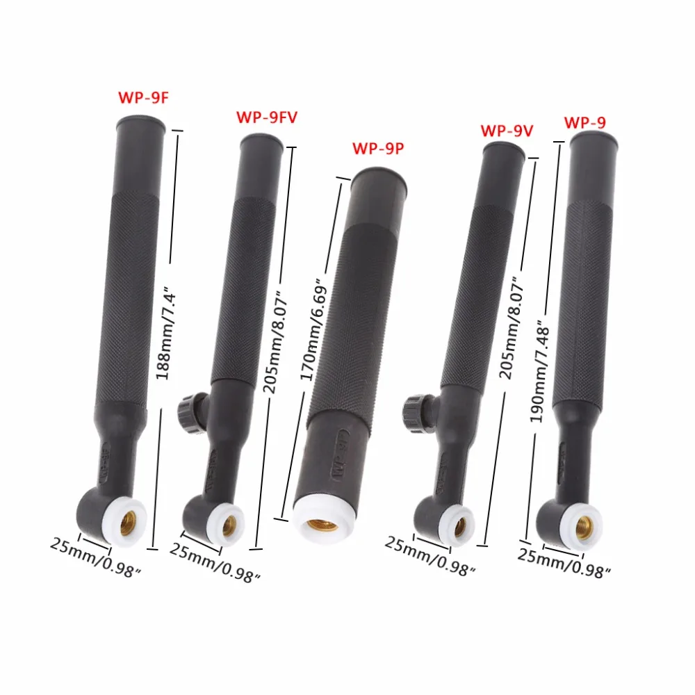 

Argon Arc Welding Gun Head Gas-Cooled Weld Tools WP9 WP9F WP9V WP9FV WP9P