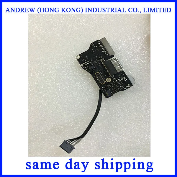 Оригинальная звуковая плата A1466 разъем питания USB I/O DC 13 &quotдля MacBook Air 1466 820-3455-A MD760