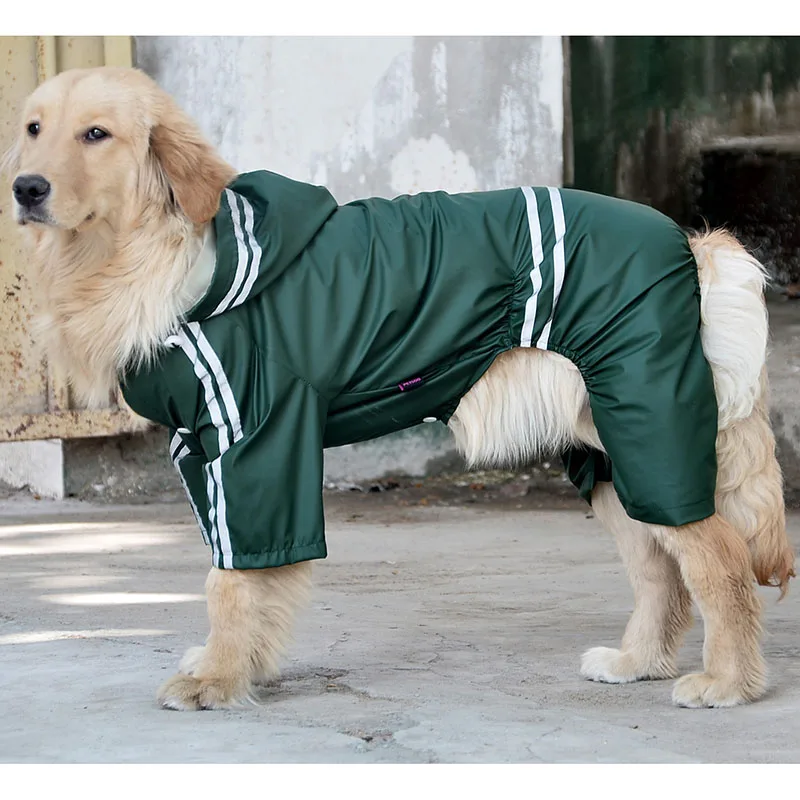 Большой плащ для собак 3XL 4XL 5XL 6XL 7XL водонепроницаемая Толстовка питомцев