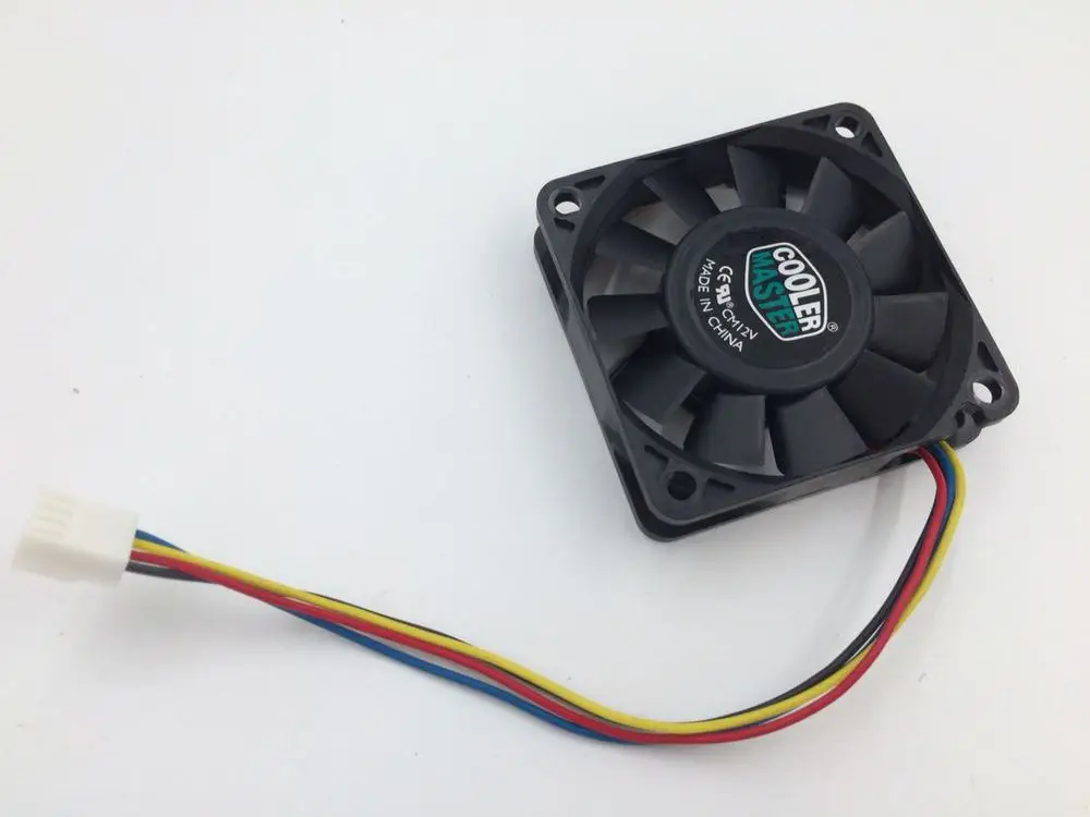 

NIDEC D06R-12PS1 12V 0.20A 60*60*15MM 6CM 4 wires PWM double ball-bearing computer cooling fan
