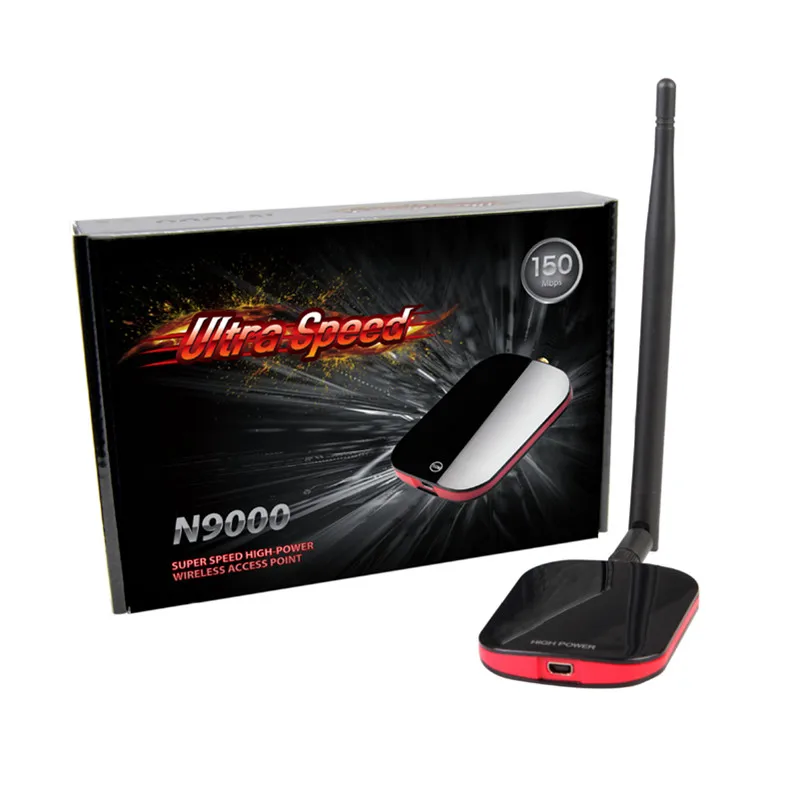 150 Мбит/с Usb 2 0 Wifi адаптер Сетевая карта высокой мощности Blueway N9000 IEEE802.11b/g/n 58dBi