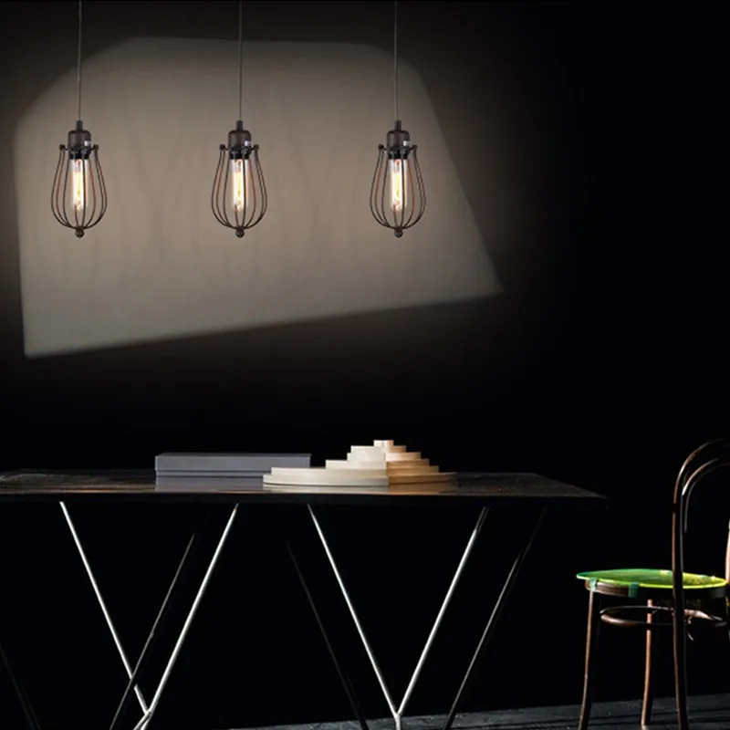 Новый современный потолочный светильник в стиле ретро промышленный