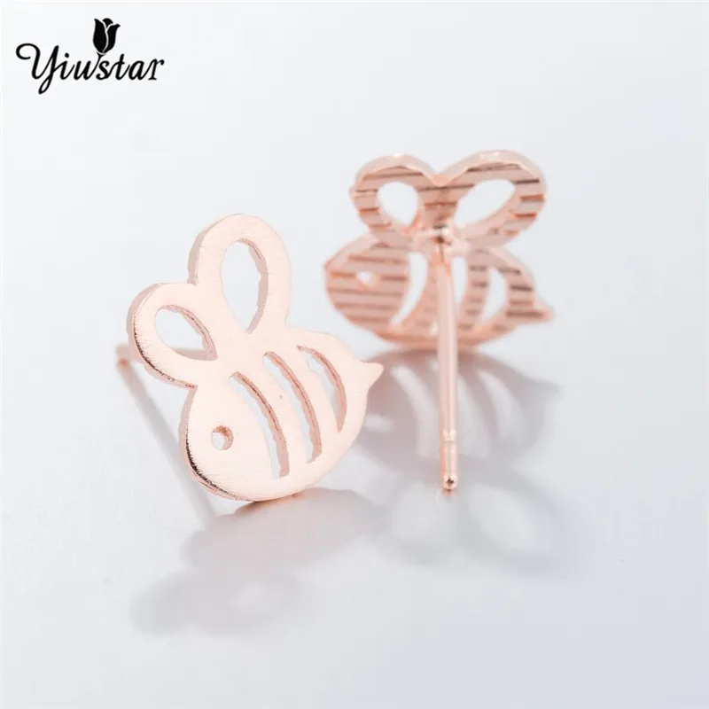 Женские серьги в виде пчел Yiustar модные гипоаллергенные|light earrings|bee earringsearrings for women |