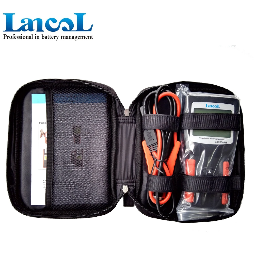 Lancol MICRO 468 12В тестер батареи анализатор автомобильный/автомобильный