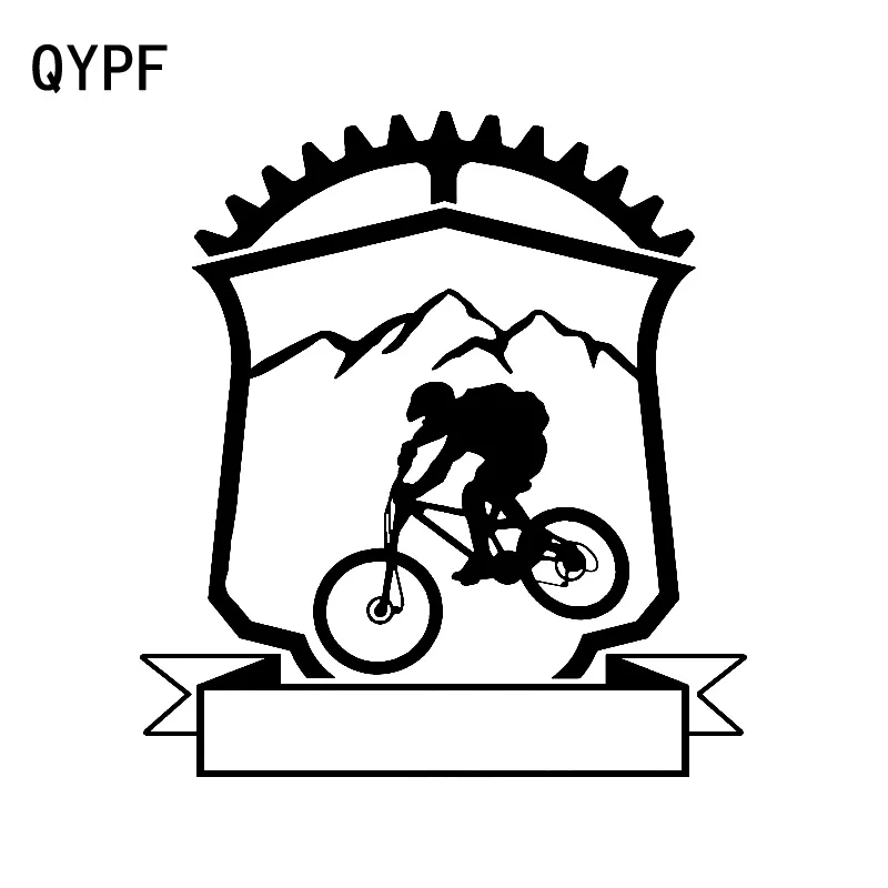 QYPF 14 см * 15 3 Великолепная езда в горы виниловая Высококачественная Автомобильная