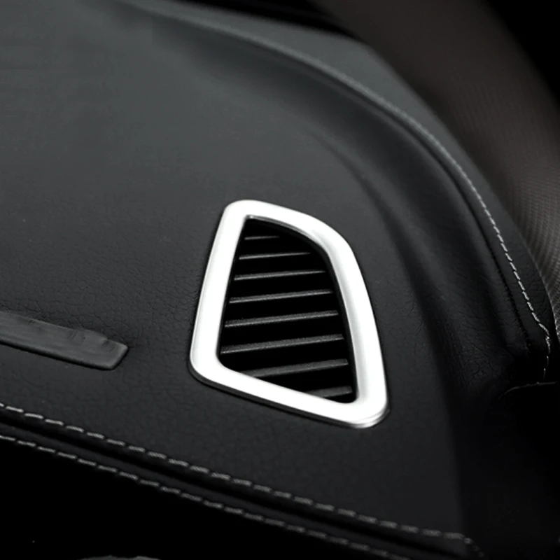 Авто стайлинг для Mercedes Benz W205 новый C-класс Нержавеющая сталь декоративная накладка на панель приборов.