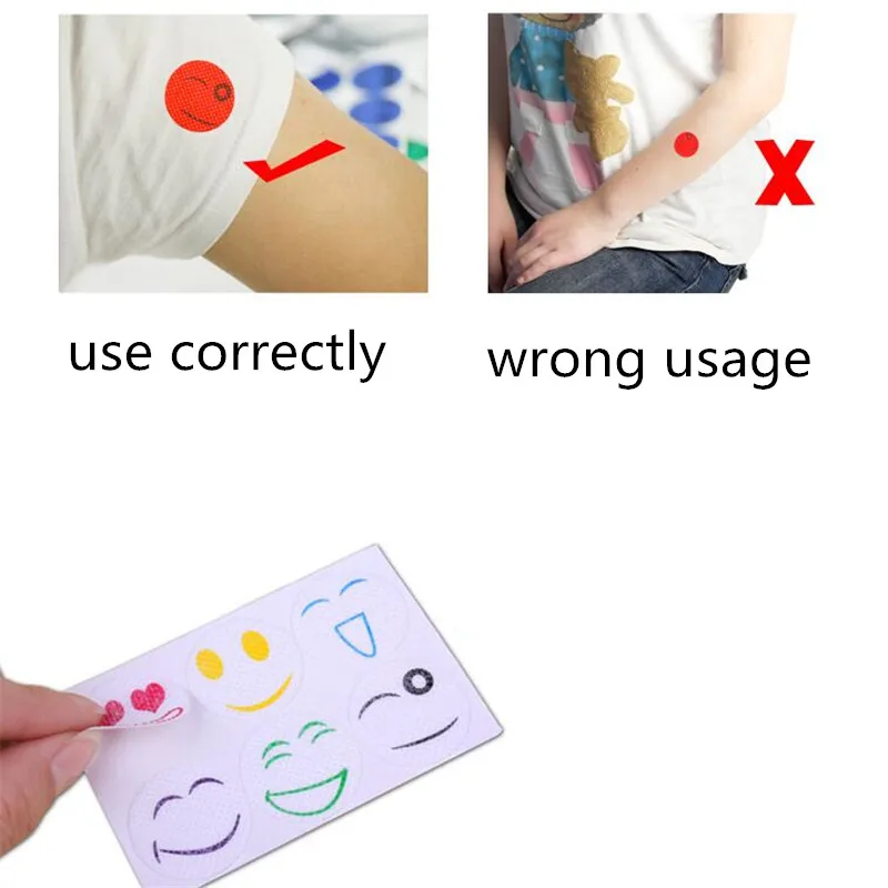 6 шт натуральные пластыри от комаров наклейки для детей и взрослых держит