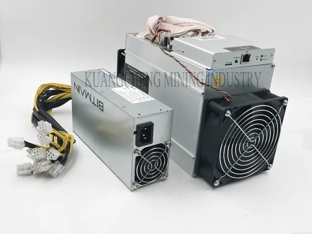 Только 80 90% новый 10.5th/s AntMiner T9 два вентилятора 10500Gh/s со старым источником питания