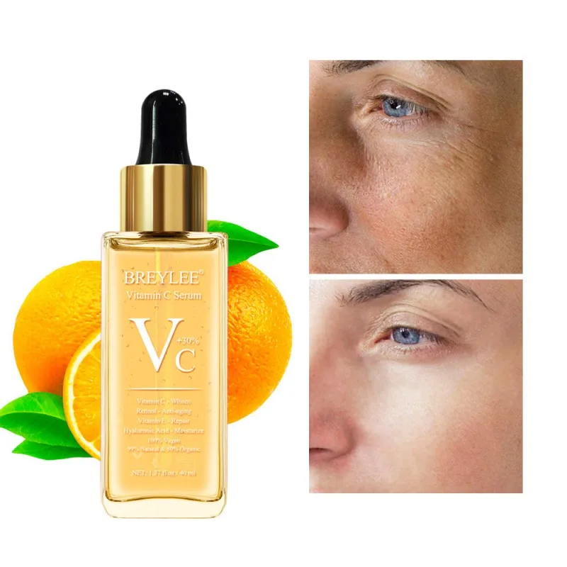 40 мл натуральный витамин с гиалуроновая отбеливающая сыворотка темные пятна