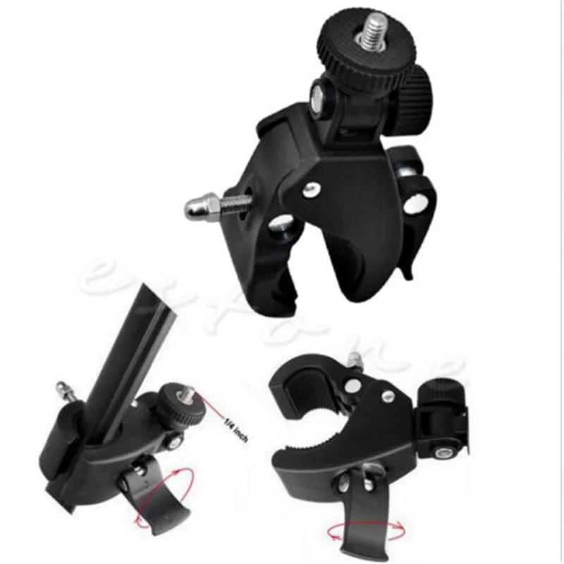 New Portable Cyclin Handlebar 1/4 Mount Screw Clamp Bracket Tripod for Camera DV Gopro Hero | Электроника