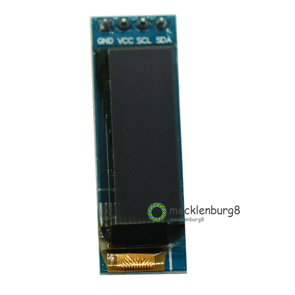 0 91 дюймов 128x32 IIC I2C белый OLED ЖК дисплей DIY Oled модуль SSD1306 Драйвер IC DC 3 В 5 для Arduino