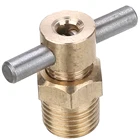 1 шт. латунный сливной клапан 12 мм диаметр в режиме ожидания клапан 14 дюйма NPT для воздушного компрессора части бака