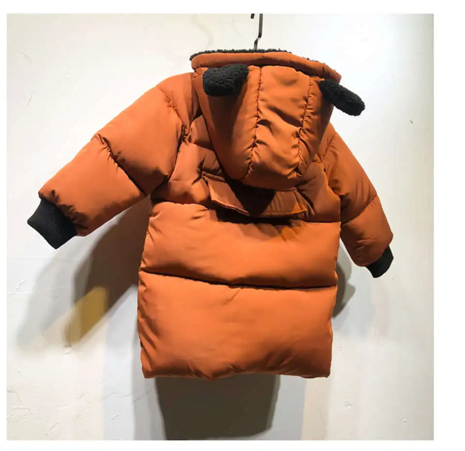 11,11 зимнее пальто для маленьких девочек; детская зимняя куртка для девочек и мальчиков; теплая парка с капюшоном и хлопковой подкладкой; детская верхняя одежда; пальто для мальчиков