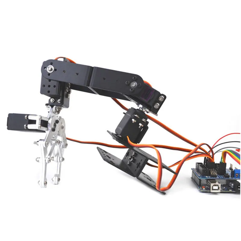Маленький молоток SNAR23 DIY для Arduino 4DOF Металл RC рука робота с MG996 Servo PS2 палка