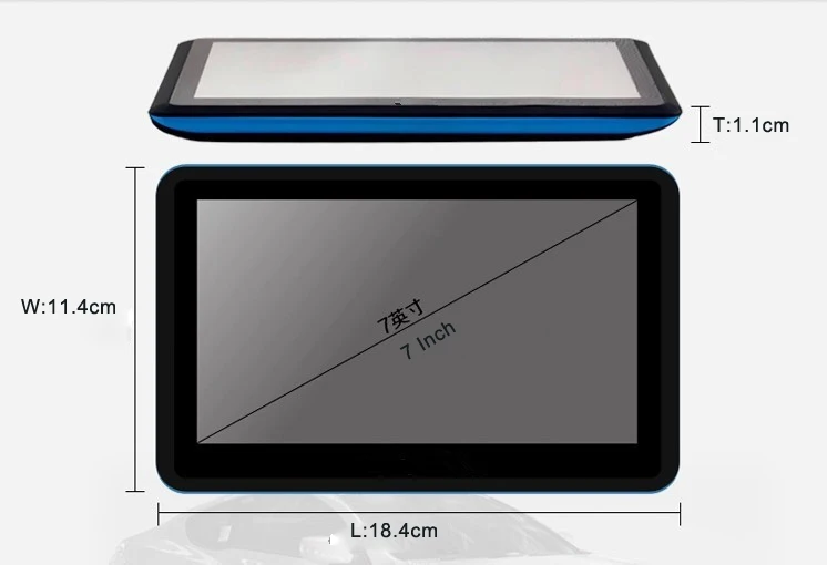 Новинка 5 дюймов gps-навигатор для машины навигации 800 МГц/FM/8 GB/DDR3 2016 Карты