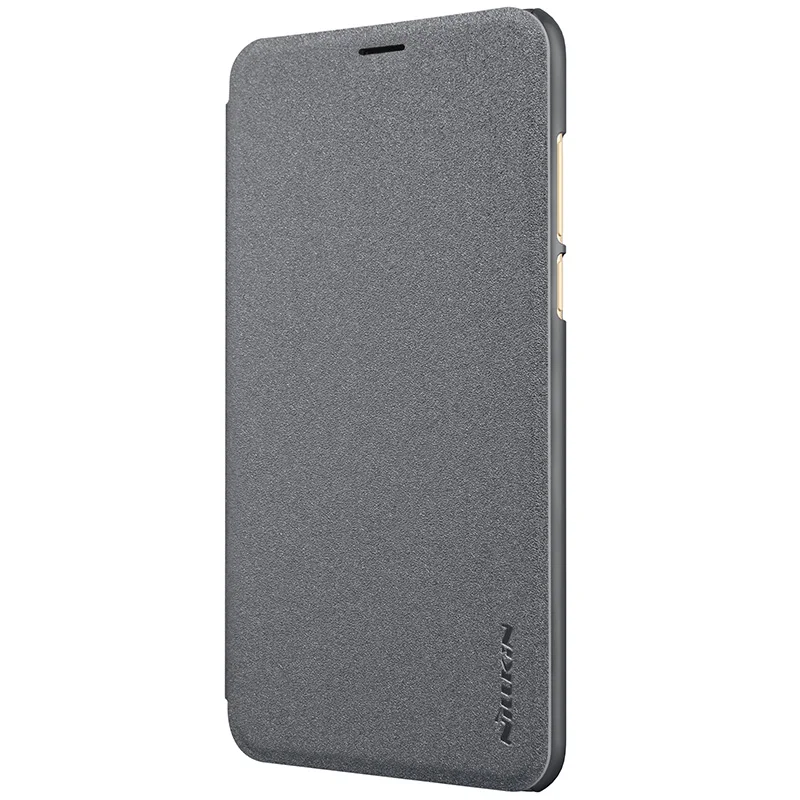 Huawei Honor 7C дело чести чехол Nillkin Sparkle Leather жесткий искусственная кожа флип