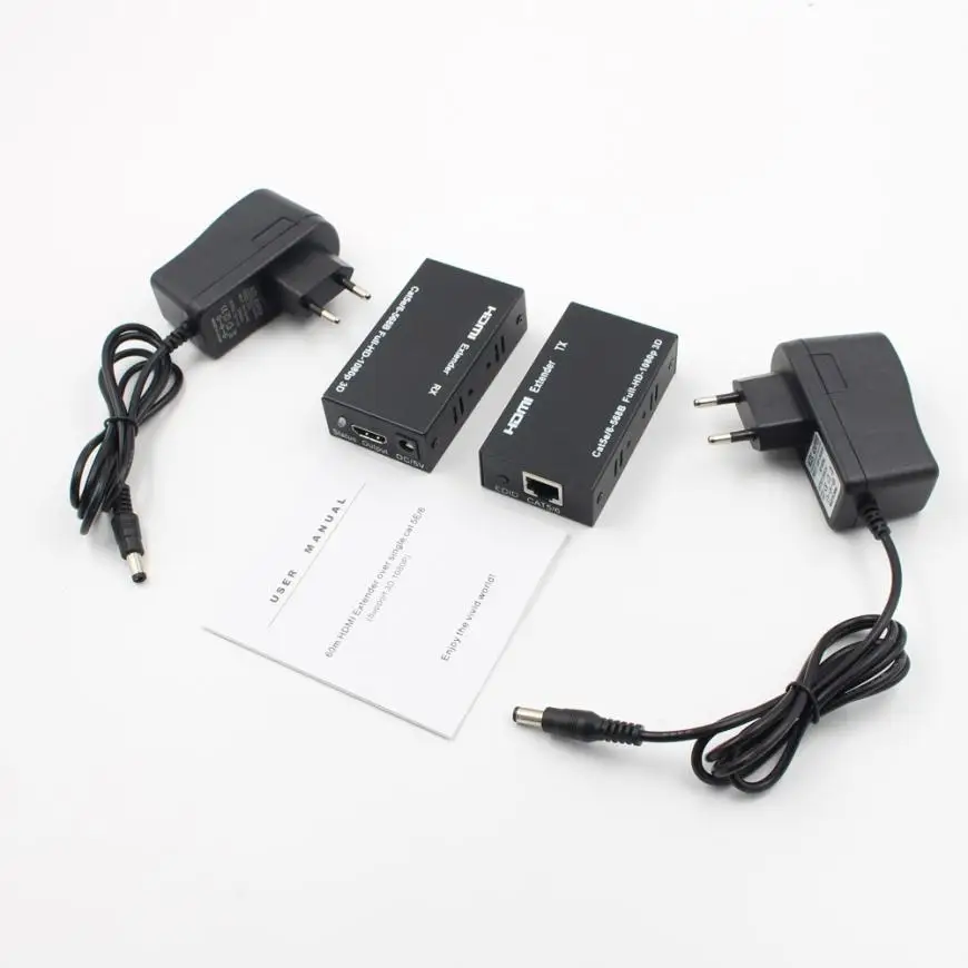 HIPERDEAL цифровые кабели аудио видео кабель HDMI Balun удлинитель более одного кота Cat6/6A