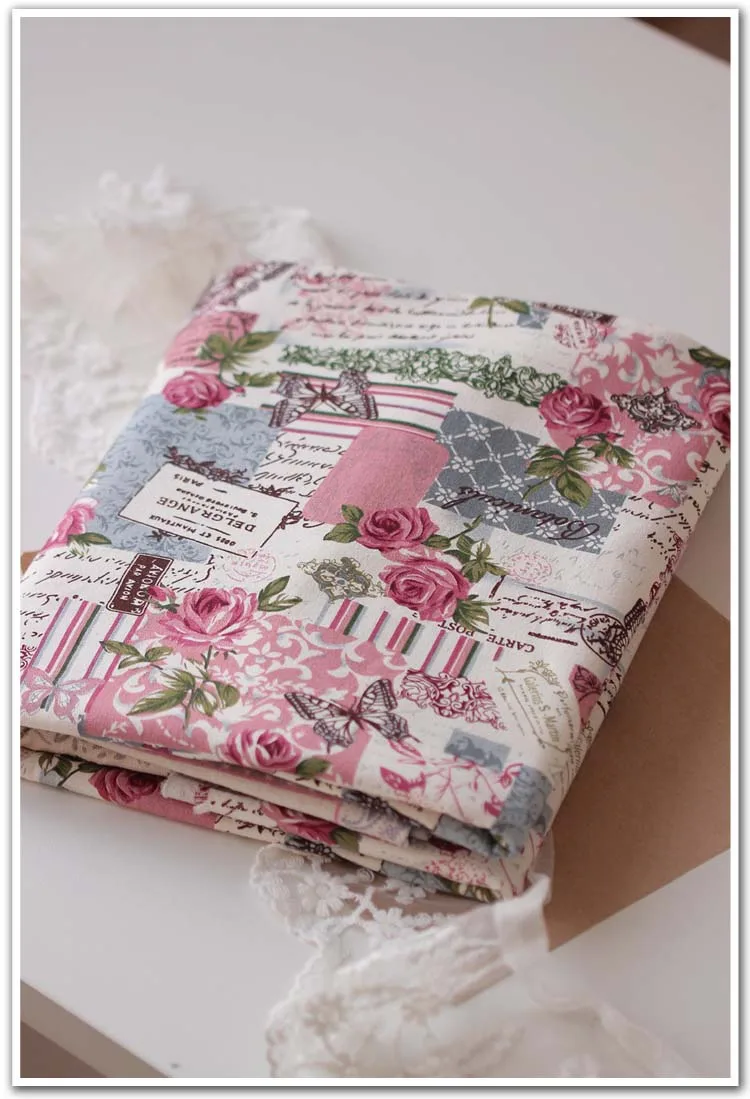 Новая однотонная ткань хлопок очаровательные пакеты Лоскутная Ткань ручная