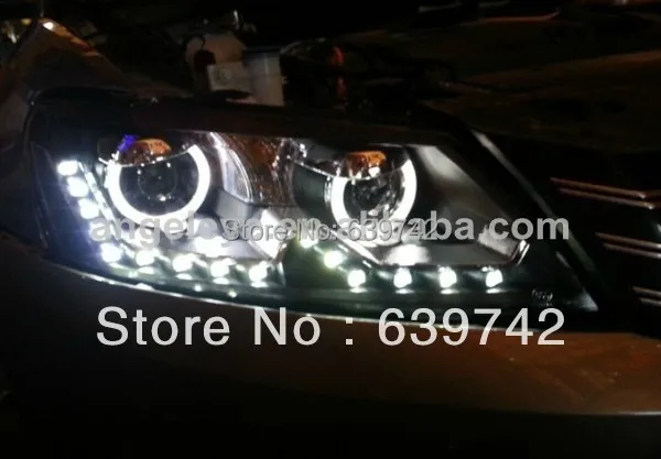 

North American Version Passat B7 with Angel Eyes LED Head Lamp 2012-2013 year TLZV2