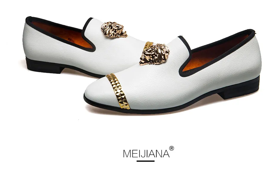 MEIJIANA Loafers Shoes Various Colors Gentleman Men's Flat Casual Shoes Fashion Men's Shoes Knot Wedding
