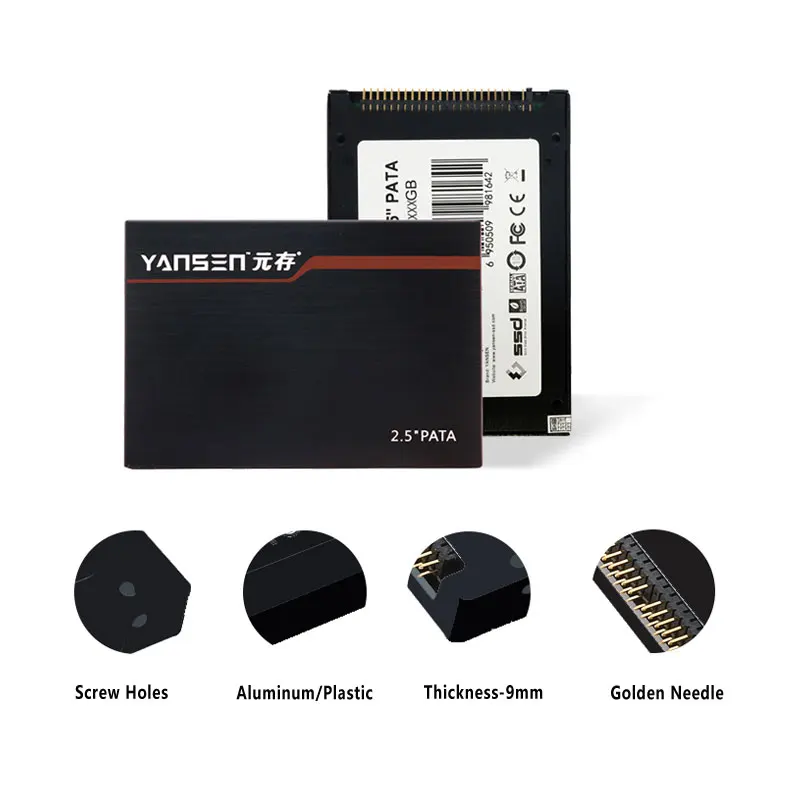 Kingspec 44pin 2 5 &quotIDE pata ssd 128 ГБ TLC Flash 4 канала hd SSD твердотельный накопитель для ASUS A6JC a8JA