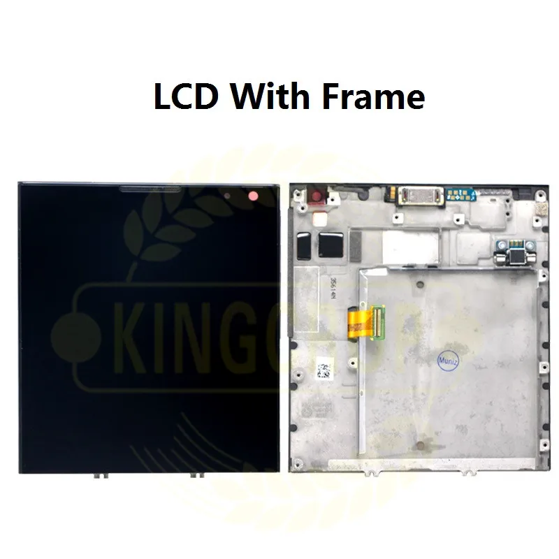 For BlackBerry Q30 LCD with bezle frame Keyboard Display Touch Screen Digitizer Assembly With Frame Replacement Parts | Мобильные