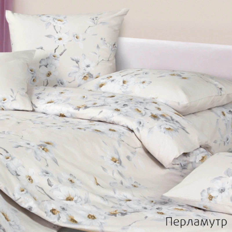 Постельное белье Перламутр Ecotex (Россия). | Дом и сад