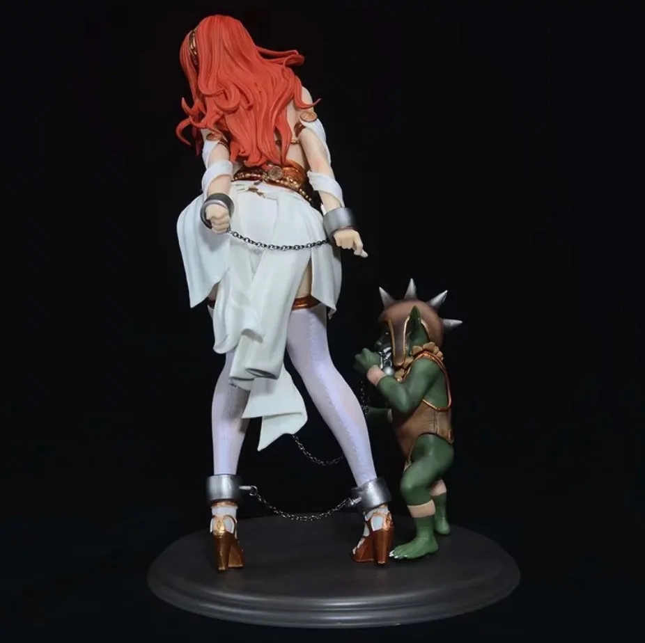 Native FROG Farnellis Goblin и сексуальные девушки королева ПВХ фигурка 29 см | Игрушки хобби