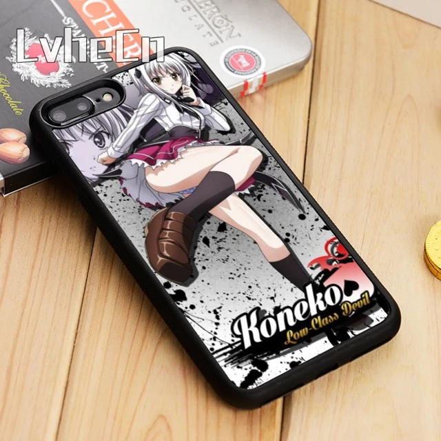 LvheCn аниме старшая школа DxD Toujou Koneko чехол для телефона iPhone 5 6s 7 8 plus 11 12 Pro X XR XS max Samsung