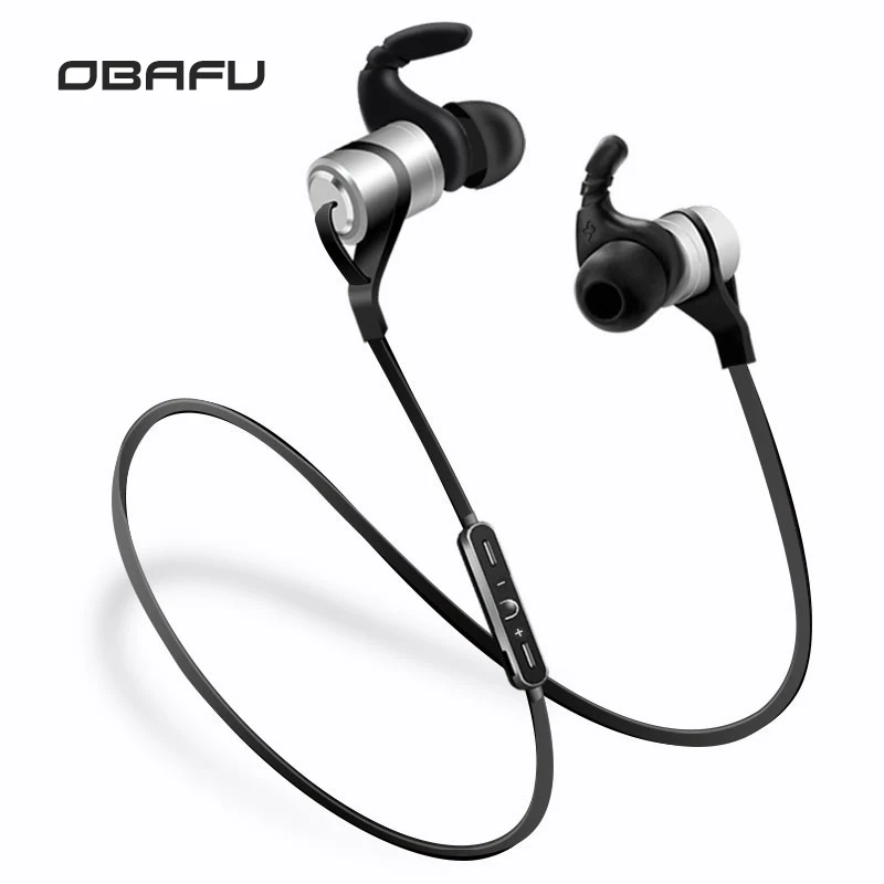 Спортивные Bluetooth наушники OBAFU D9 металлические стереонаушники с сильными басами