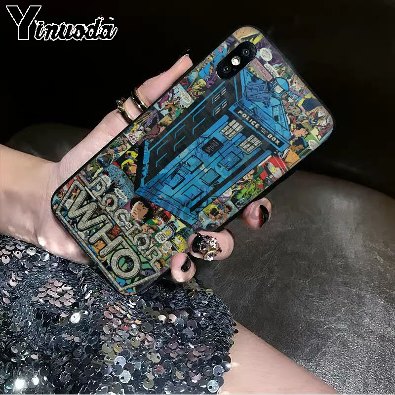 11pro MAX doctor who Phone Booth Police Box 221B чехол для iPhone 6S 6plus 7 7plus 8 8Plus X Xs 5 5S XR|Чехлы-накладки| |