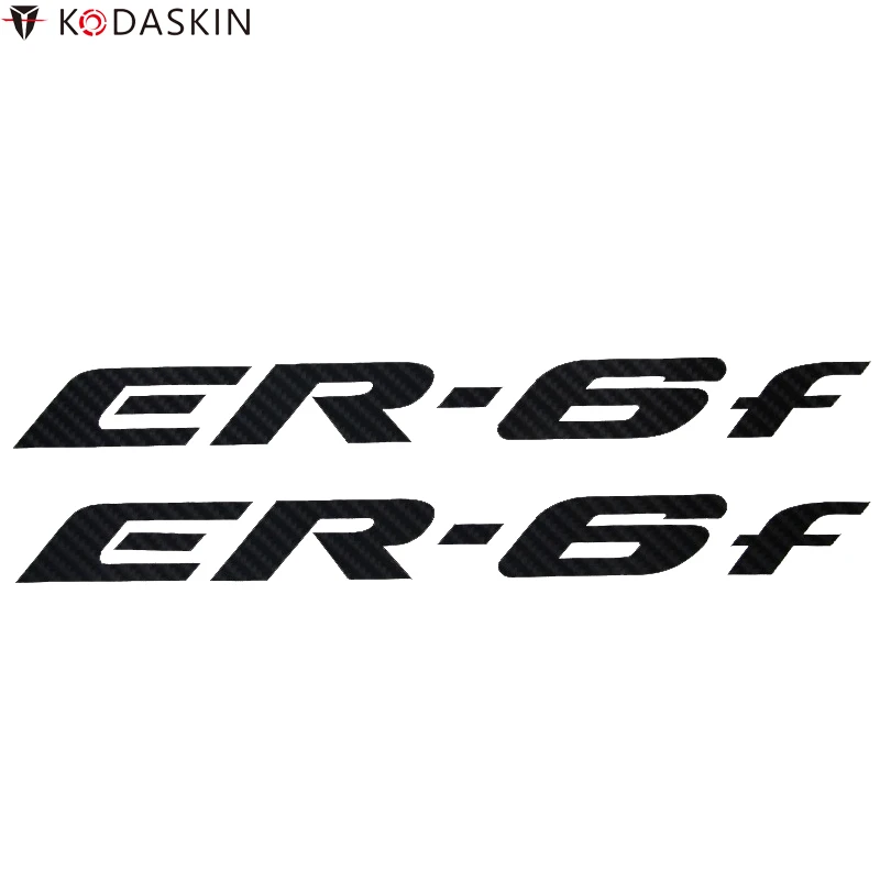 Мотоциклетные наклейки KODASKIN карбоновые эмблемы логотипы для ER-6f ER6F er 6f |