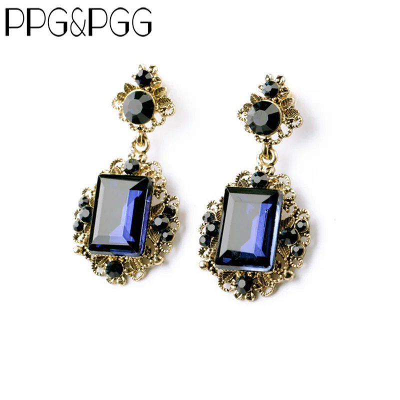 PPG& PGG, трендовые ювелирные изделия, винтажные элегантные блестящие серьги Заводские, закупка