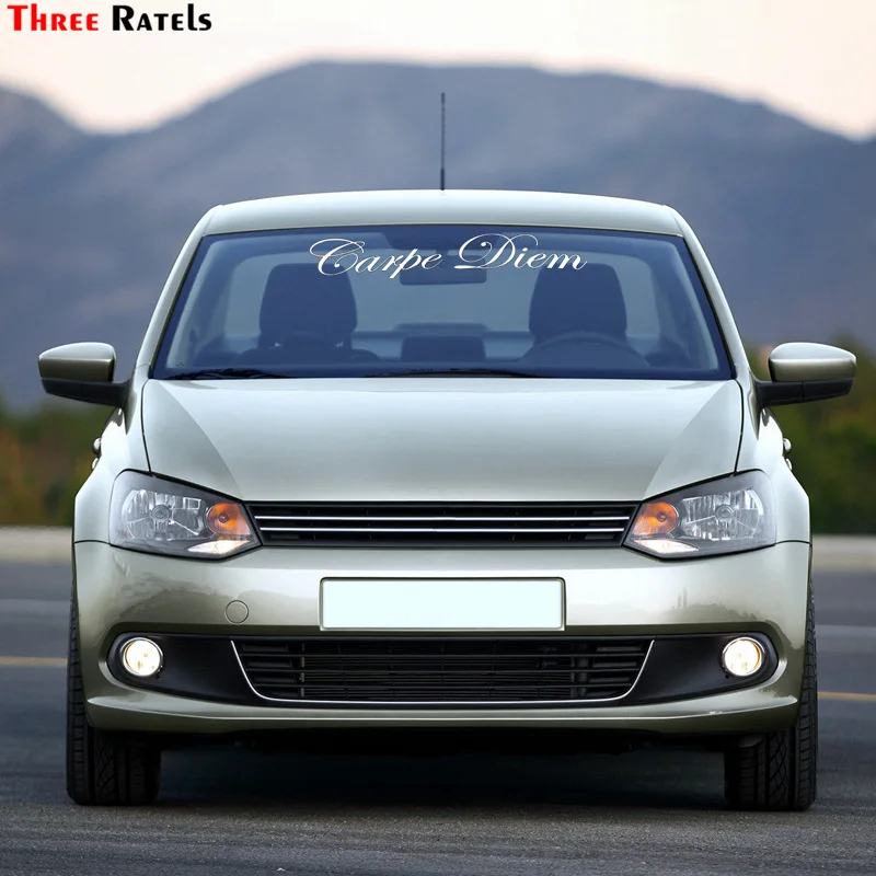 Three Ratels TZ 425 4.2 на 25см 1 5 шт Carpe Diem наклейка лобовое стекло стикеры наклейки авто для
