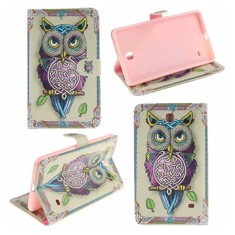 Чехол из искусственной кожи с откидной крышкой классным тигром для 7 &quotSamsung Galaxy Tab