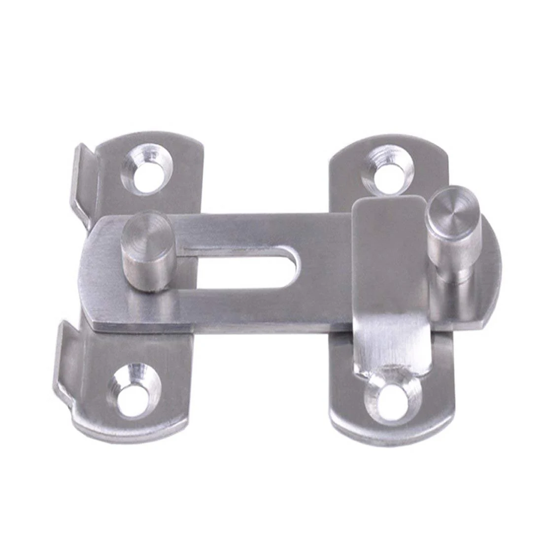 Замок с защелкой металлический замок для раздвижной двери оконного шкафа Прямая