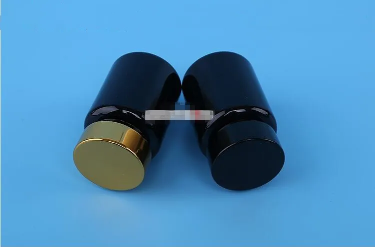 Бесплатная Доставка 80 мл Коричневый Пустые Пластиковые Бутылки Порошок Таблетки