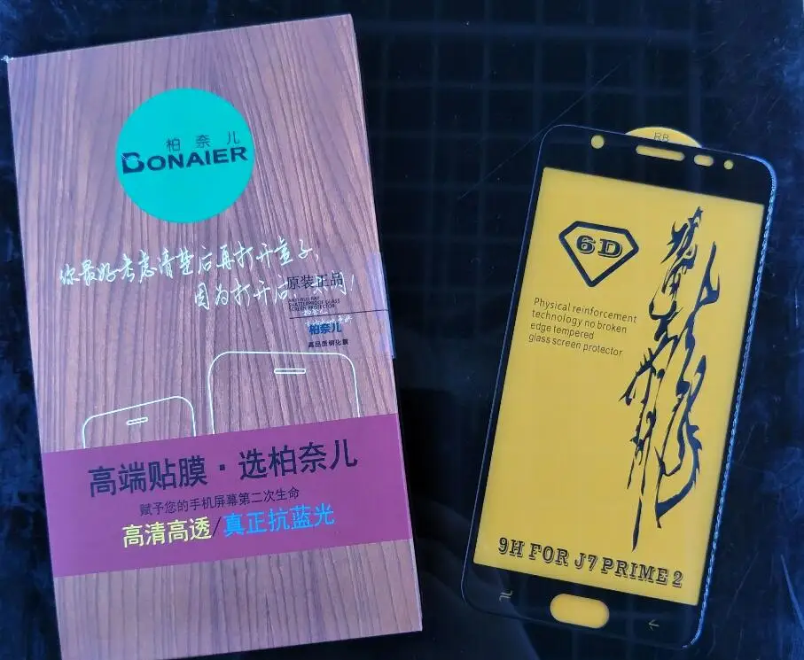 Bonaier закаленное стекло для Samsung Galaxy J7 Prime 2 2018 Prime2 G611F G611 SM-G611F защита экрана |