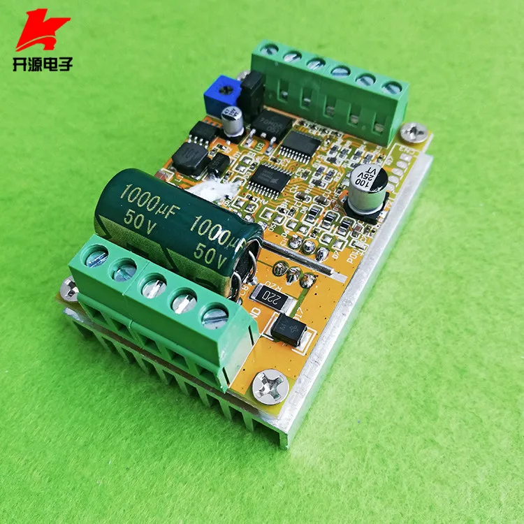 

BLDC трехфазный бесщеточный контроллер двигателя постоянного тока PLC Высокая мощность 380W6.5-50V