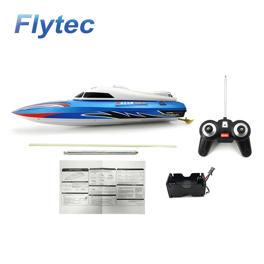 Flytec HQ5010 40 мГц 4CH 15 км/ч/высокая скорость парусный Электрический RC корабль игрушка