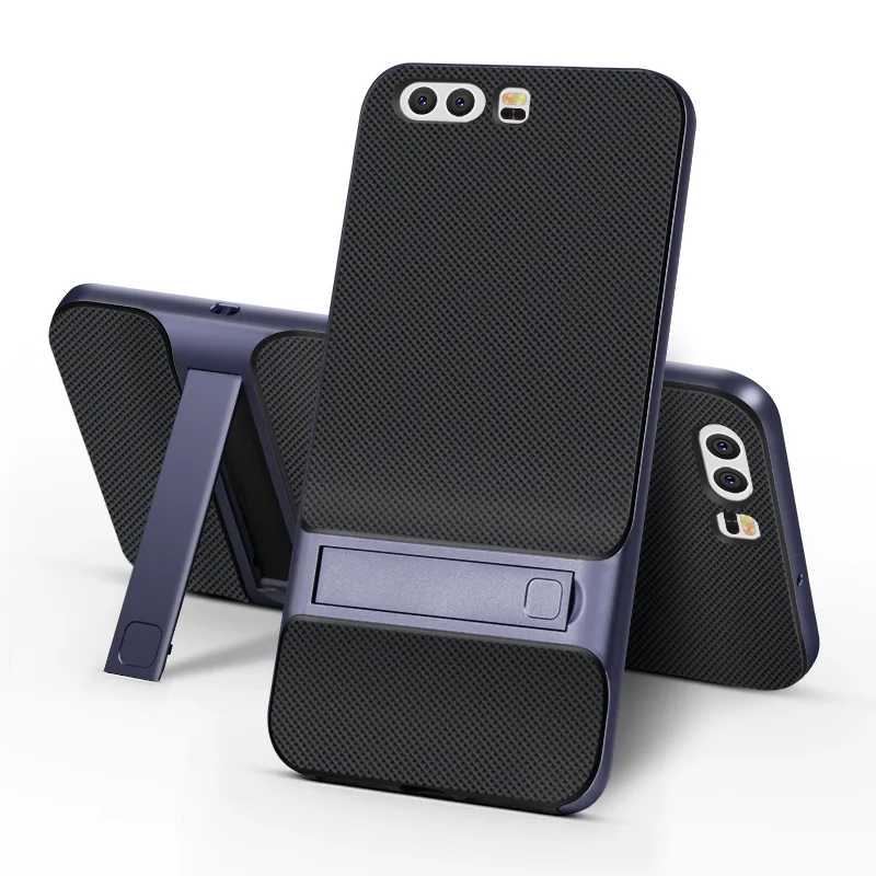 Dark Blue CAPSSICUM для huawei P10 чехол с подставкой для huawei P10 Plus чехол s PC силиконовый гибкий тонкий гелевый Чехол с подставкой P10Plus - Цвет: Dark Blue