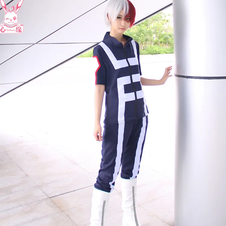 Костюм для косплея моя геройская Академия Bakugou Katsuki/Iida Tenya/Todoroki Shouto спортивная