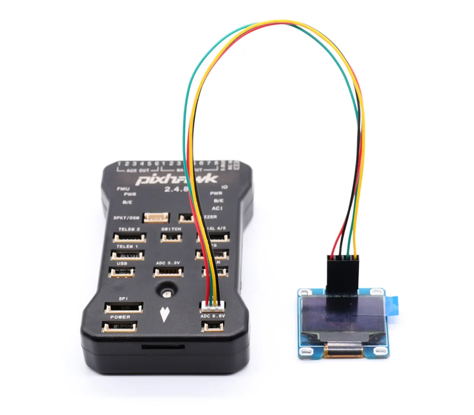 OSD OLED дисплей для Pixhawk 2.4.8 PIX PX4 дисплей управления полетом статус полета подключен к интерфейсу IEC Pixhawk