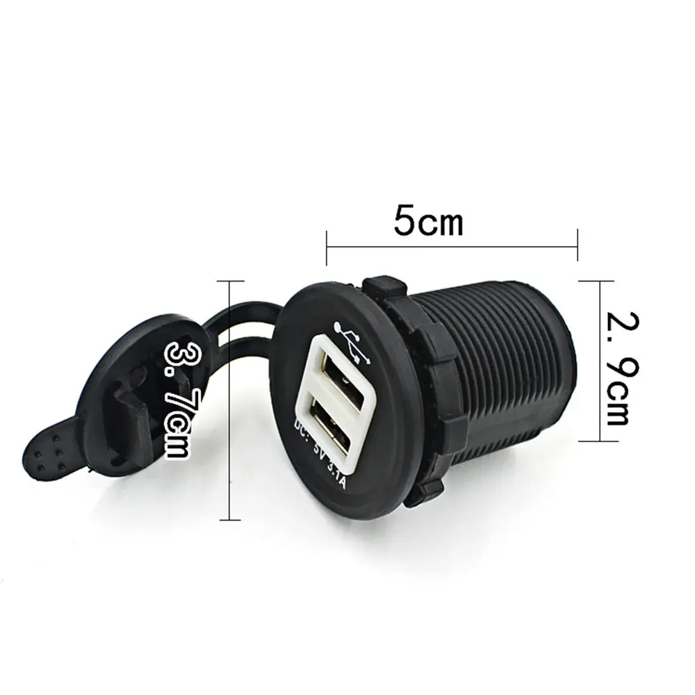 Зарядное устройство с двумя USB-портами 5 В 3 1 А | Автомобили и мотоциклы