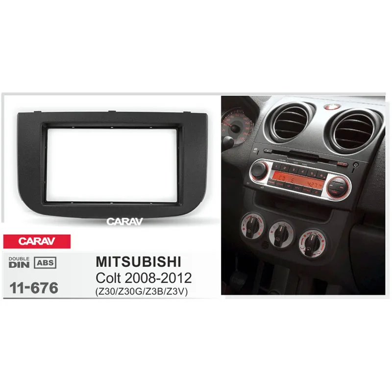 Комплект для автомагнитолы CARAV 11 676 комплект MITSUBISHI Colt (Z30/Z30G/Z3B/Z3V) установка