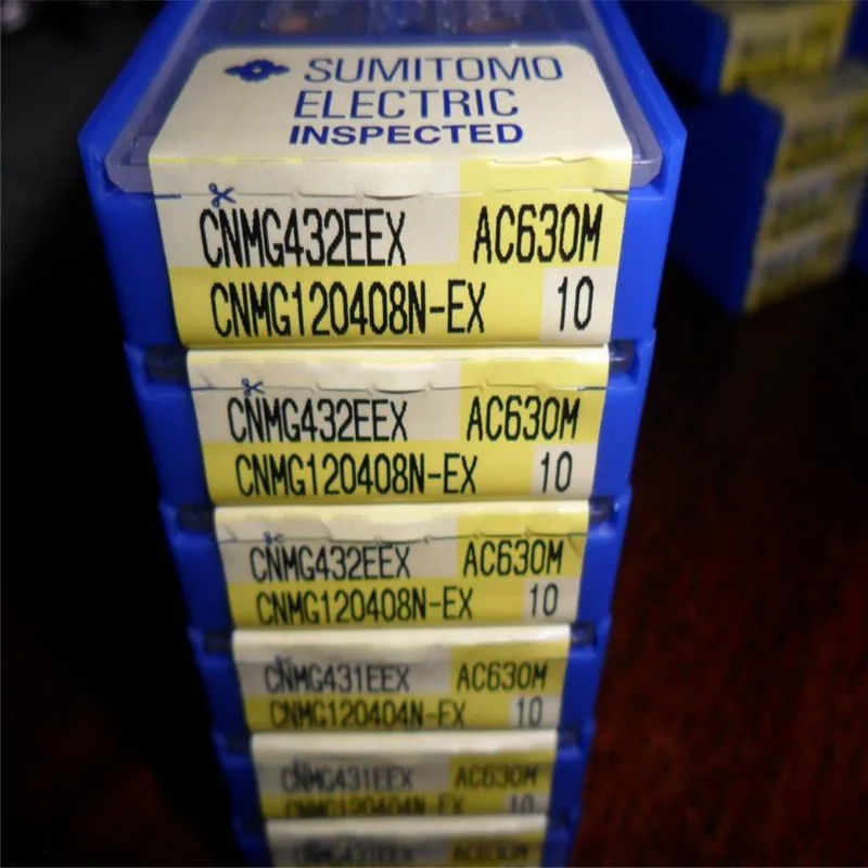 

CNMG120408N-GU AC820P 100% Original SUMITOMO brand with the best quality 10pcs/lot free shipping